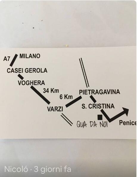 Qua Da Noi Villa Varzi Exterior foto